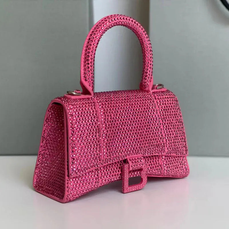 Full Diamond Lingbling Hourglass Bag - Bellarte Enchanté Full Diamond Lingbling Hourglass Bag